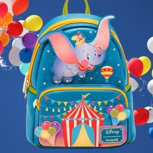 Loungefly Disney Dumbo Circus Tent Mini Backpack